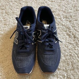 Navy New Balance Sneakers